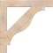 Ekena Millwork Funston Block Smooth Bracket, Douglas Fir, 5 1/2"W x 44"D x 44"H BKT06X44X44FST05SDF - alternate 2